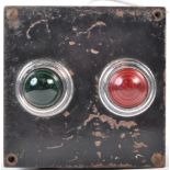 WWII SECOND WORLD WAR RAF AIRCRAFT ' JUMP LIGHT ' PANEL