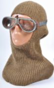 WWII SECOND WORLD WAR PERIOD MOTORCYCLE / AIRCRAFT GOGGLES