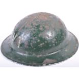 WWII SECOND WORLD WAR VOLUNTEER TRANSPORT BRODIE HELMET