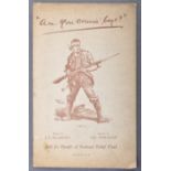 ORIGINAL WWI FIRST WORLD WAR ' ARE YOU COMIN' BOYS? ' PAMPHLET