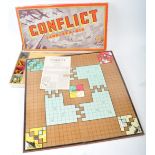 ORIGINAL 1940S PARKER BROTHERS WWII BOARD GAME ' CONFLICT '