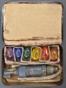 RARE WWII ORIGINAL AC FUSE DELAY KIT - AMPOULES & FUSE