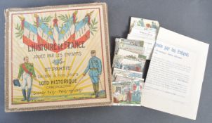 RARE PRE-WWI ERA FRENCH GAME ' L'HISTOIRE DE FRANCE '