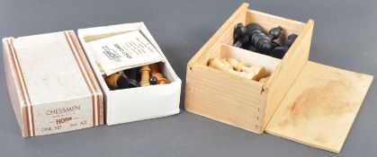 TWO WWII SECOND WORLD WAR WARTIME CHESS SETS