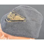 ORIGINAL WWII SECOND WORLD WAR GERMAN LUFTSCHUTZ SIDE CAP