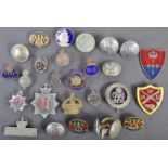 COLLECTION OF WWII ' HOME FRONT ' RELATED BADGES / BUTTONS