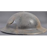 WWII SECOND WORLD WAR RELATED STEEL BRODIE HELMET