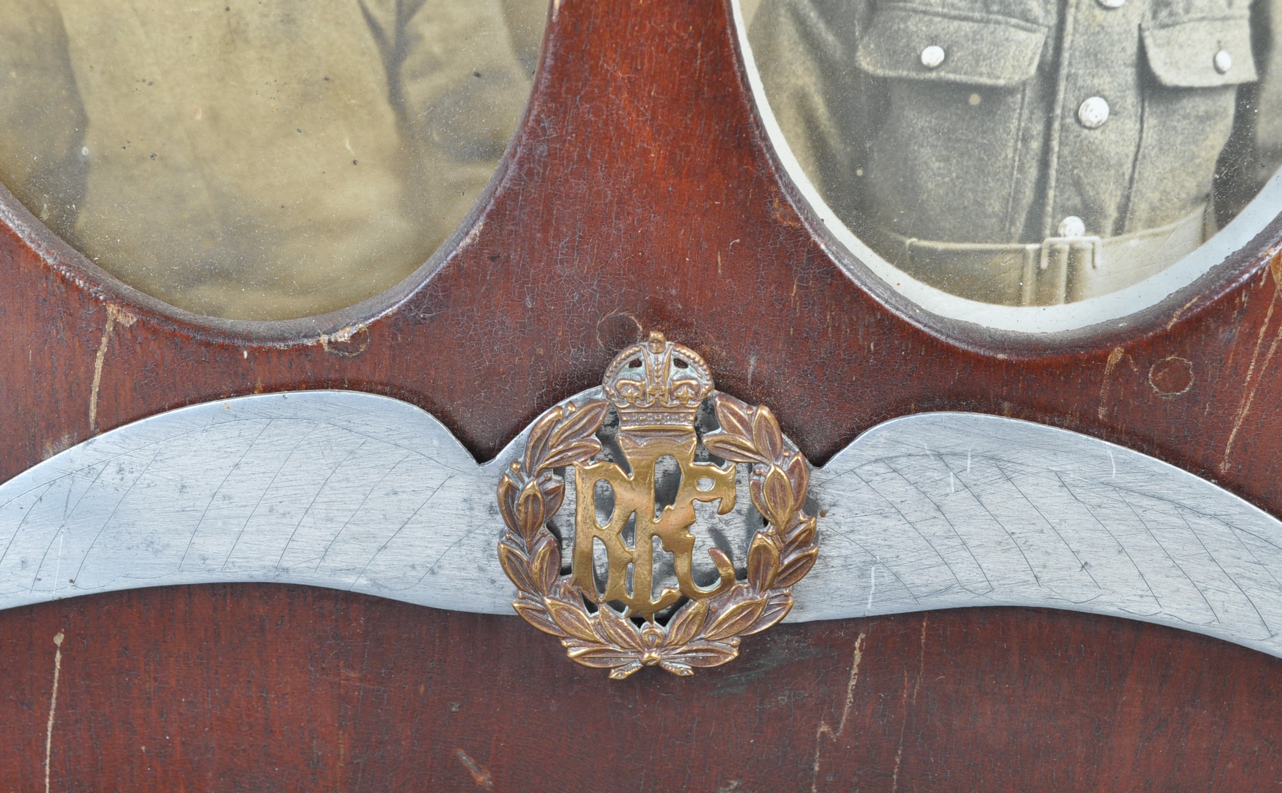 WWI FIRST WORLD WAR RFC INTEREST MEMORIAL FRAME - Image 2 of 4