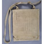 WWII SECOND WORLD WAR CANVAS MAP CASE