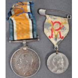 WWI FIRST WORLD WAR MEDAL - PRIVATE IN THE TANK CORPS