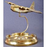 WWII SECOND WORLD WAR SHORT SUNDERLAND BOMBER ASHTRAY