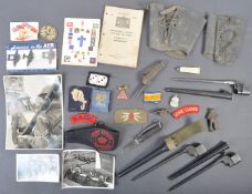 COLLECTION OF ASSORTED WWII HOME FRONT ITEMS