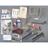 COLLECTION OF ASSORTED WWII HOME FRONT ITEMS