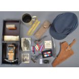 COLLECTION OF ASSORTED WWII SECOND WORLD WAR MILITARY ITEMS
