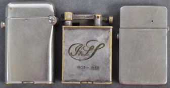 COLLECTION OF WWII RELATED CIGARETTE LIGHTERS