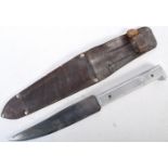 WWII SECOND WORLD WAR 'PRIVATE PURCHASE' FIGHTING KNIFE