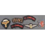 WWII SECOND WORLD WAR INTEREST - FRENCH COMMANDO PATCHES