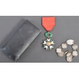 WWII SECOND WORLD WAR INTEREST FRENCH LEGION OF HONOUR MEDAL
