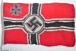 WWII SECOND WORLD WAR GERMAN NAZI KRIEGSMARINE FLAG