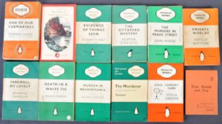 COLLECTION OF EARLY PENGUINE PAPERBACK BOOKS