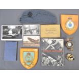 COLLECTION OF ASSORTED WWII RAF RELATED ITEMS