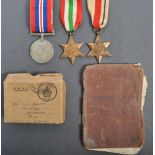WWII SECOND WORLD WAR MEDAL GROUP - C COMPANY 2ND PARACHUTE BAT