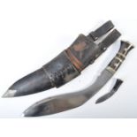 ORIGINAL WWII SECOND WORLD WAR GURKHA KUKRI KNIFE