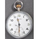 WWII SECOND WORLD WAR OFFICER'S HELVETIA MILITARY POCKET WATCH