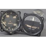 PAIR OF VINTAGE WWII INTEREST GERMAN AIRCRAFT COCKPIT DIALS