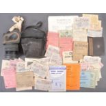 COLLECTION OF ASSORTED WWII SECOND WOLRLD WAR HOME FRONT ITEMS