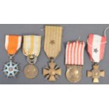 WWI FIRST WORLD WAR (AND PRE-WAR) FRENCH MEDAL GROUP