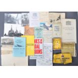 COLLECTION OF ASSORTED WWII SECOND WORLD WAR EPHEMERA