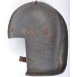 INCREDIBLY RARE ORIGINAL WWI GERMAN ARMY SAPPENPANZER GESICHTSMASKE