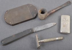 COLLECTION OF ASSORTED WWII ' ESCAPE & EVADE ' ITEMS