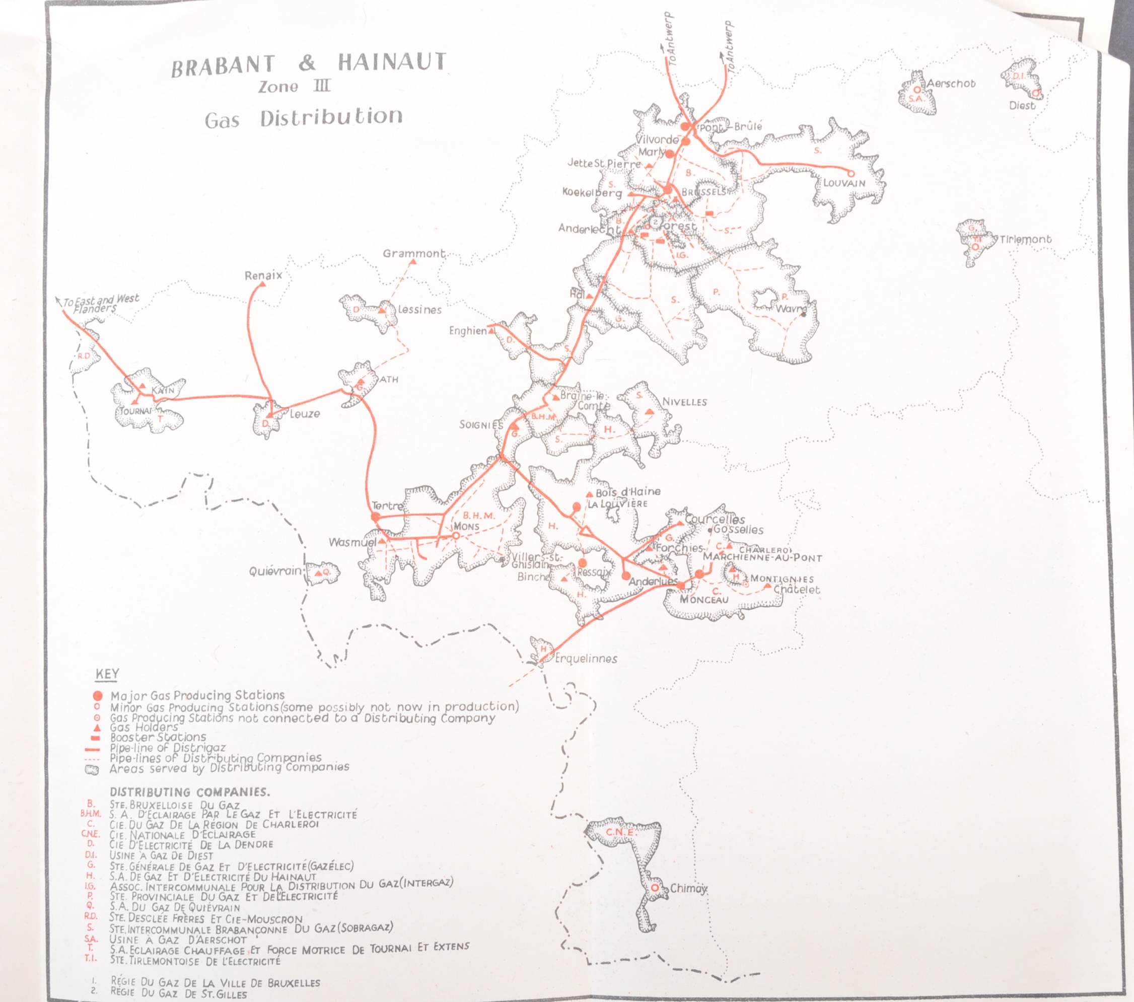 RARE WWII ' CONFIDENTIAL ' JUNE 1944 D-DAY MAPS OF BELGIUM - Image 6 of 6