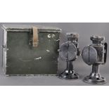 RARE WWII CIVIL DEFENCE BLACKOUT LANTERNS IN ORIGINAL BOX