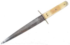 19TH CENTURY BOER WAR PERIOD VICTORIAN SELF DEFENDER KNIFE