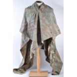 WWII THIRD REICH NAZI GERMAN ARMY SPLINTER PATTERN PONCHO