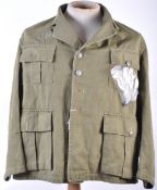 ORIGINAL WWII THIRD REICH GERMAN AFRIKA KORPS UNIFORM JACKET