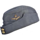 WWII SECOND WORLD WAR RAF NAMED SIDE CAP / FORAGE CAP