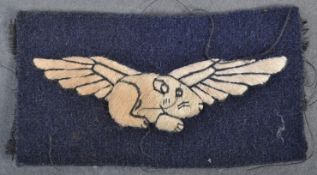 SCARCE WWII GUINEA PIG CLUB UNIFORM PATCH FOR BURN VICTIMS
