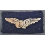 SCARCE WWII GUINEA PIG CLUB UNIFORM PATCH FOR BURN VICTIMS