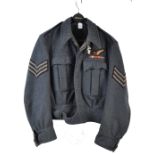 ORIGINAL WWII 1943 RAF AIRCREW SIGNALLERS UNIFORM BLOUSE