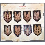 COLLECTION OF WWII SECOND WORLD WAR TYPE SAS PATCHES