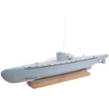 WWII SECOND WORLD WAR LARGE RADIO CONTROLLED GERMAN U-BOAT MODEL