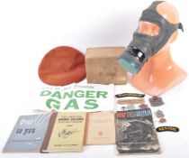 COLLECTION OF WWII RELATED CIVIL DEFENCE / ARP ITEMS