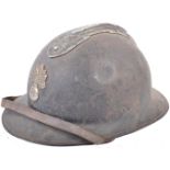 WWII SECOND WORLD WAR FRENCH ADRIAN STEEL HELMET