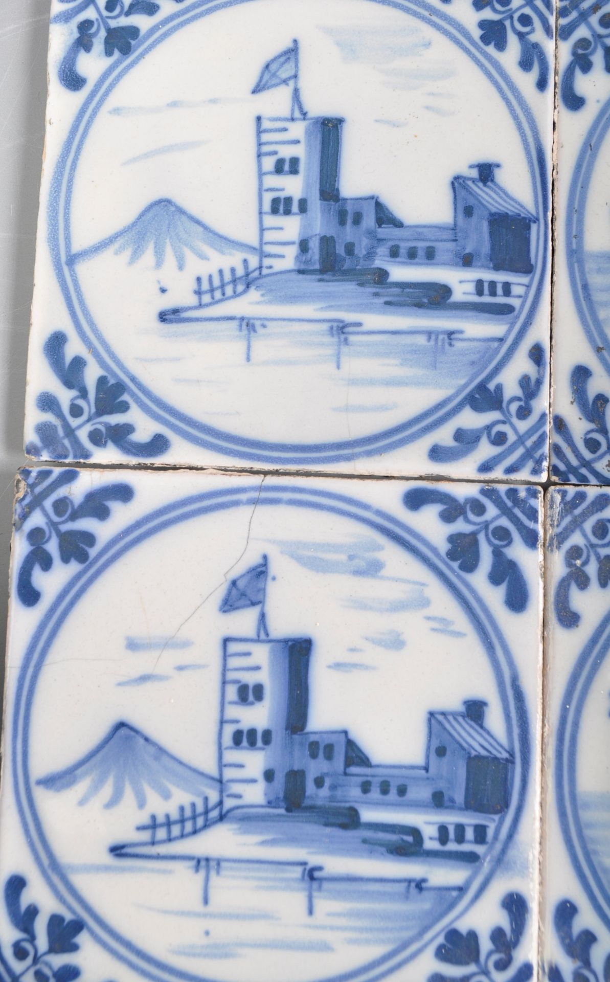 ANTIQUE SET OF 19TH CENTURY DUTCH BLUE AND WHITE TILES - Image 4 of 5