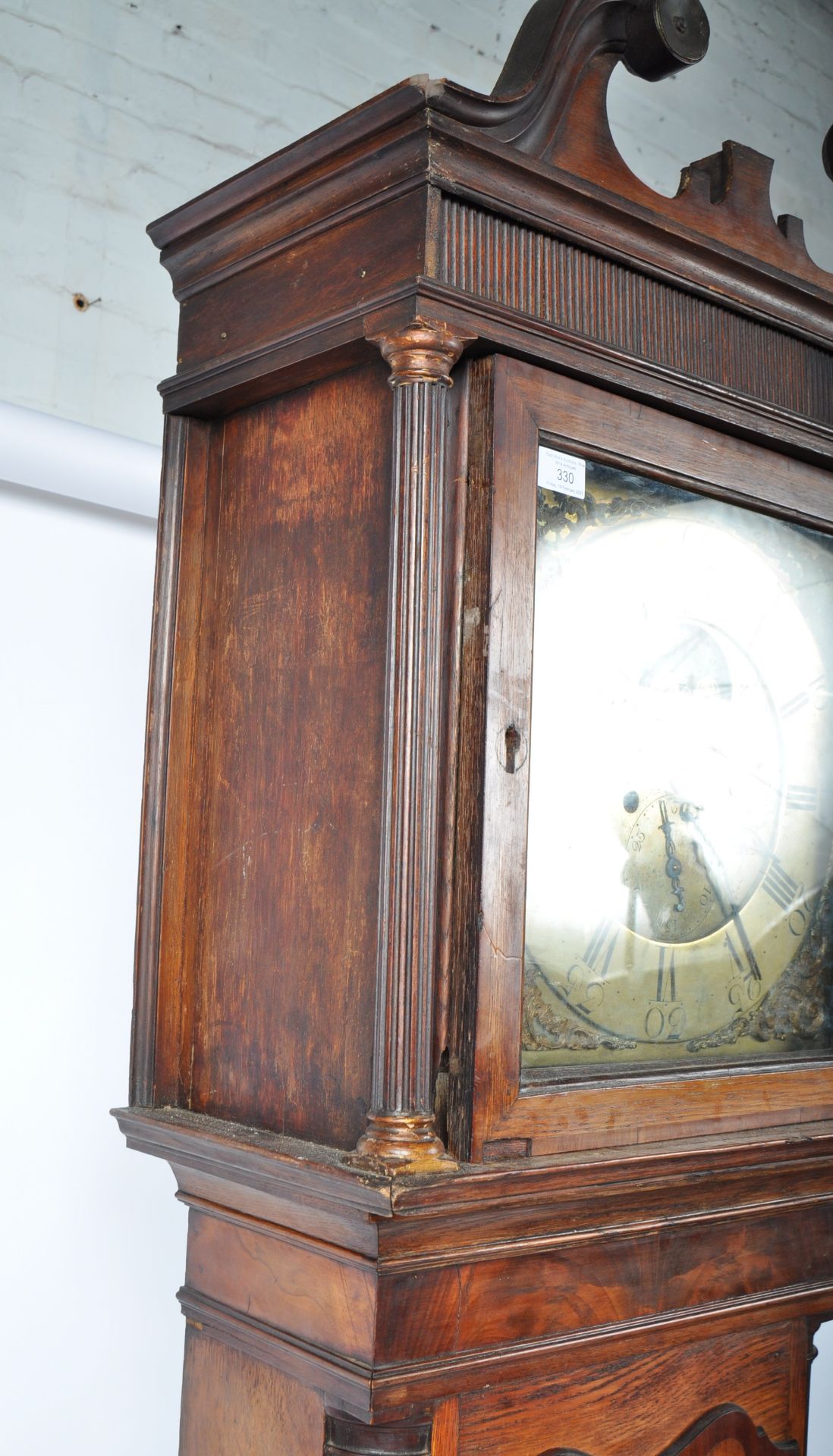 18TH CENTURY LAWSON NEWTON - LE - WILLOWS MOONPHASE LONGCASE CLOCK - Image 11 of 16