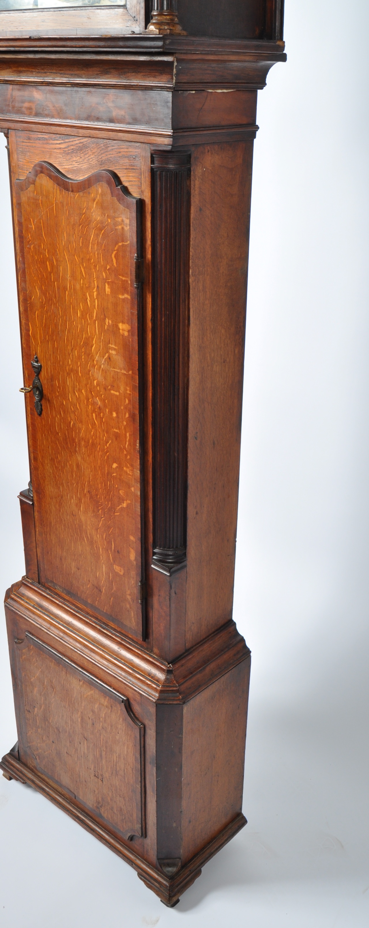 18TH CENTURY LAWSON NEWTON - LE - WILLOWS MOONPHASE LONGCASE CLOCK - Image 13 of 16
